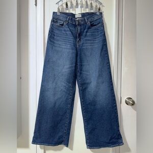 FRAME denim, The Wide high rise, wide leg in Kinmount size 30